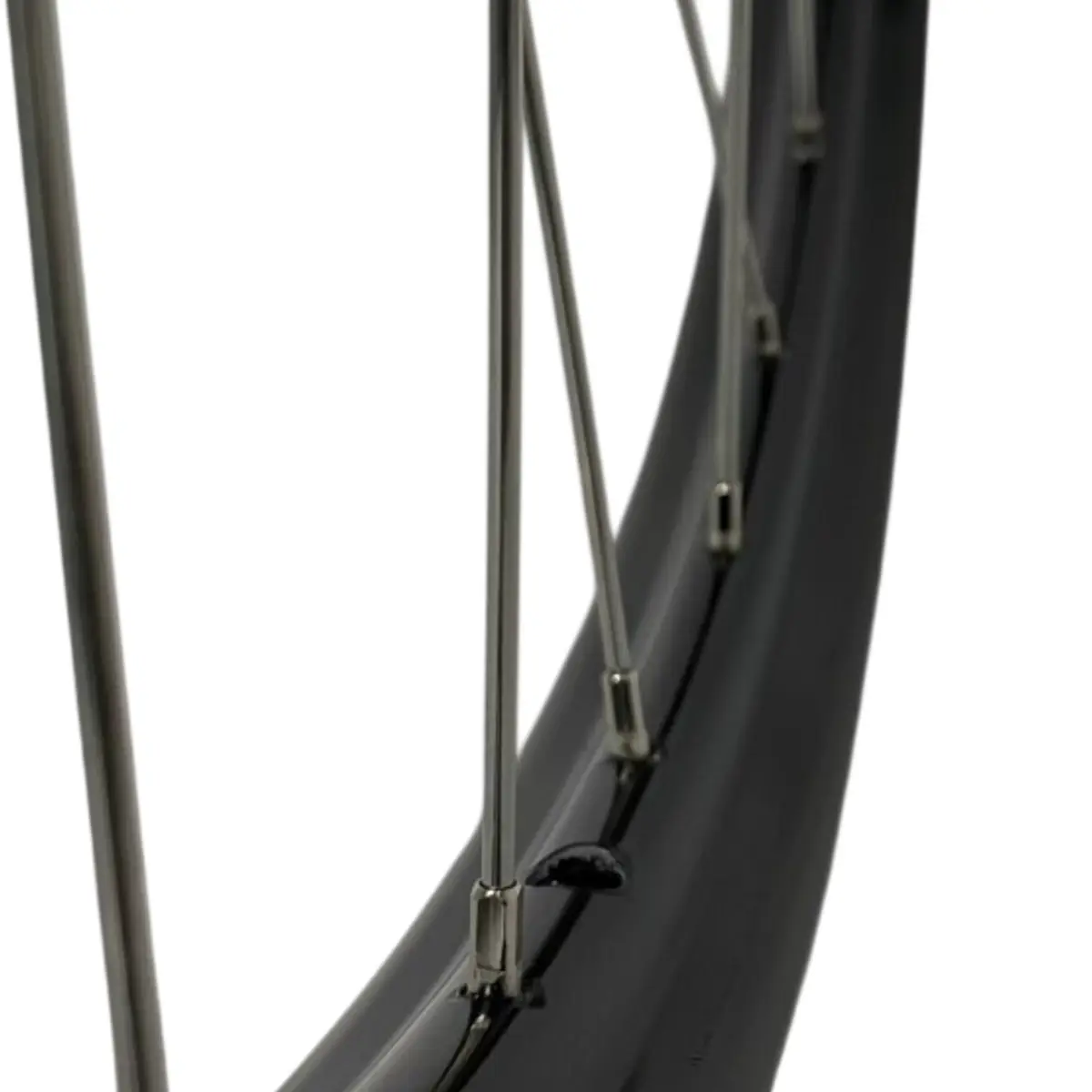 Velg Ryde Westwood V38 met zilveren spaken en spaaknippels