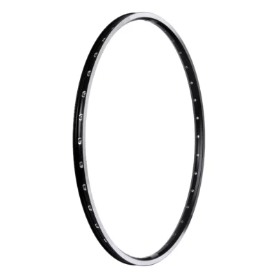 Velg Ryde Zac-19 dubbel gebust - Zwart geslepen zijkant