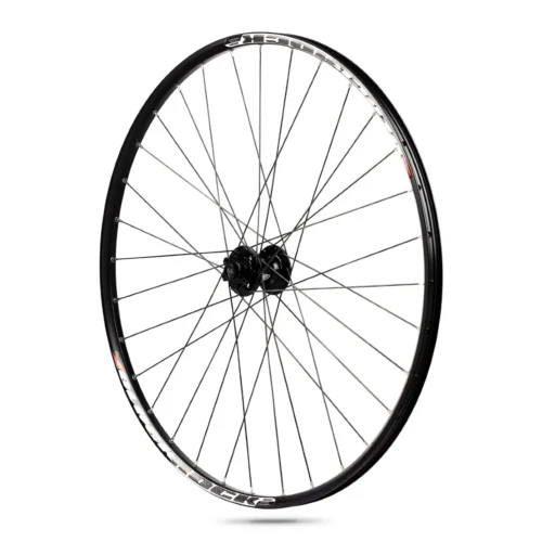 Voorwiel Rodi Blackrock-23 - 28" / 622 x 23C - Shimano Deore HB-M525 - Schijfrem 6 bouts - 100/32 - Zwart