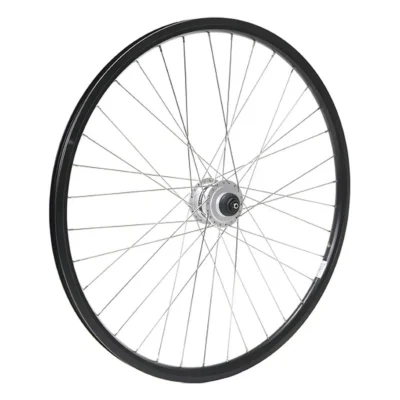 Voorwiel Ryde Andra-30 - 28" / 622 x 19C - Shimano Nexus DH-3D37 - Schijfrem CenterLock - 3Watt 6V - 100/36 - Zwart