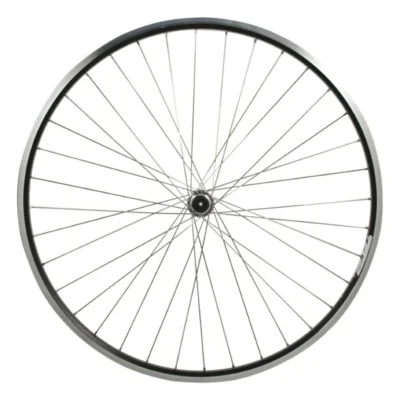 Voorwiel Ryde Zac-19 - 28" / 622 x 19C - Shimano Acera RM70 - Velgrem - 100/36 - Zwart geslepen velgrand