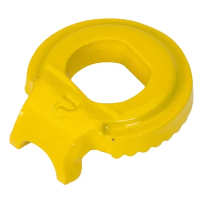 Asblokkeerring 2 Shimano Nexus geel voor correcte positionering van Shimano Nexus naaf in frame - Bovenkant