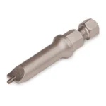 Spaaknippelbit Cyclus in zilver voor hoge velgen