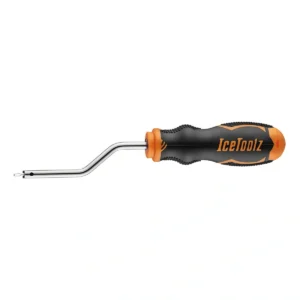 Spaaknippelspanner IceToolz 12S5 - voor hoge velgen - Zwart / oranje