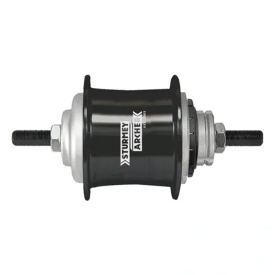 Achternaaf Sturmey Archer S-RF3 - 3 Speed - Velgrem - Zwart