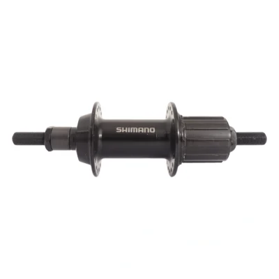 Achternaaf Shimano FH-TY500 - 7 Speed - Velgrem - Zwart