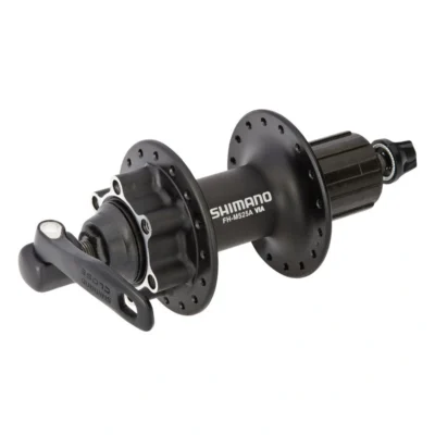 Achternaaf Shimano Deore FH-M525 - 8/10 Speed - Schijfrem 6 bouts - 135/143/36 - Zwart