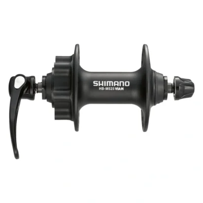 Voornaaf Shimano Deore HB-M525 - Schijfrem 6 bouts - 100/108/36 - zwart