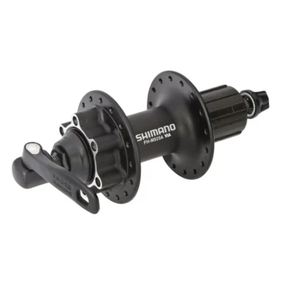 Achternaaf Shimano Deore FH-M525 - 8/10 Speed - Schijfrem 6 bouts - 135/143/32 - Zwart