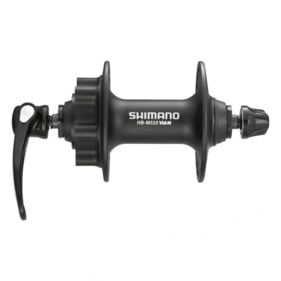 Voornaaf Shimano Deore HB-M525 - Schijfrem 6 bouts - 100/108/32 - Zwart