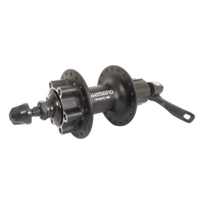 Achternaaf Shimano Alivio FH-M475 - 8/10 Speed - Schijfrem 6 bouts - 135/143/36 - Zwart