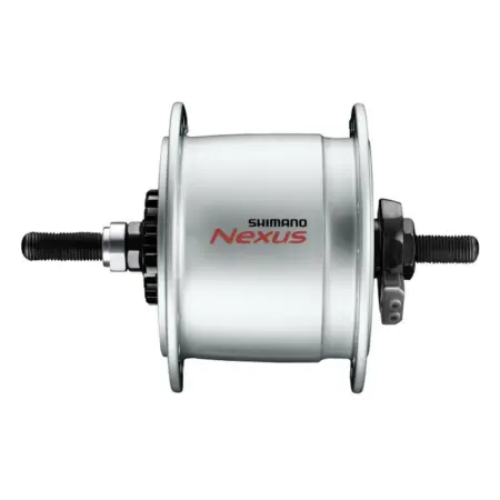 Voornaaf Shimano Nexus DH-C6000 – 3 Watt 6V – Rollerbrake – 100/140/36 – Zilver