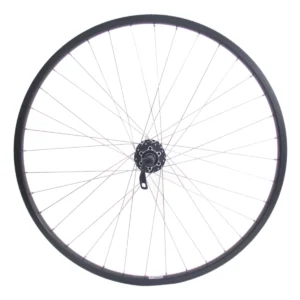 Achterwiel 28 inch Shimano FH-M525 met Ryde Andra-30 velg 8/11 Speed - Zwart