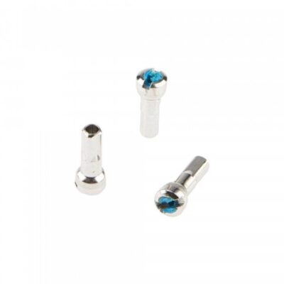 Spaaknippel Alpina ABS - 14G - M2.3 / 14mm lang (Per stuk) - Zilver