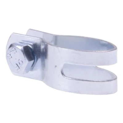 Remarmklem Simson Tour - 22mm met bout en moer - Zilver