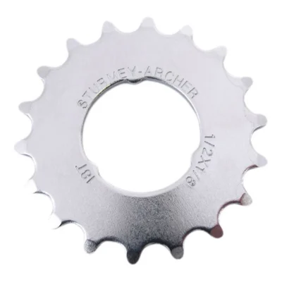 Tandwiel Sturmey Archer 17 Tanden - 1/8" vlak - Chroom