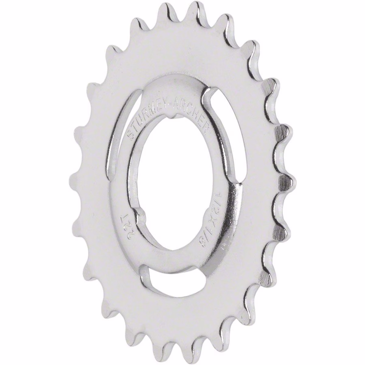Tandwiel Sturmey Archer 17 Tanden - 3/32 doorgezet - Zilver