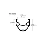 Ryde Zac-2000-rim - Velgmaten