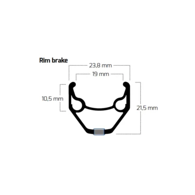 Ryde Zac-2000-rim - Velgmaten