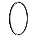 Velg Ryde Zac-2000 - Dubbel gebust - Zwart geslepen velgrand