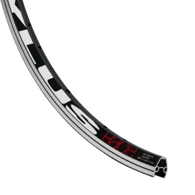 Velg Rodi Stylus 28 inch 622 x 13C Race - 36 gaten - Zwart geslepen velgrand geschikt voor velgremmen