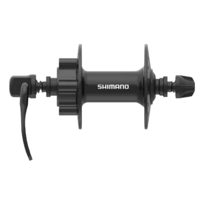 Voornaaf Shimano Tourney TX HB-TX506 - Schijfrem 6 bouts - 100/32 - Zwart
