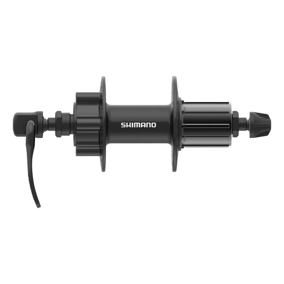 Achternaaf Shimano Tourney FH-TX506 - 32H - Schijfrem 6-bouts - Zwart
